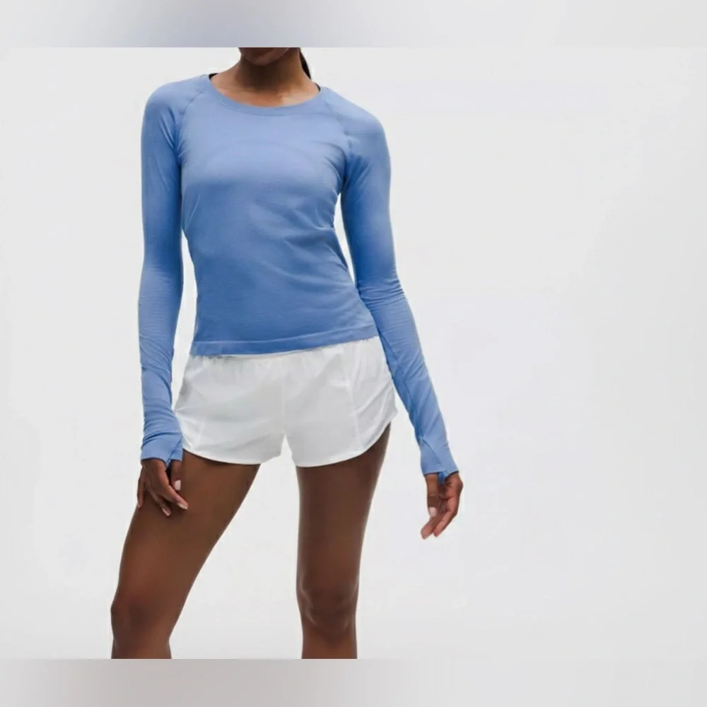 Women’s Lululemon light blue long Sleve